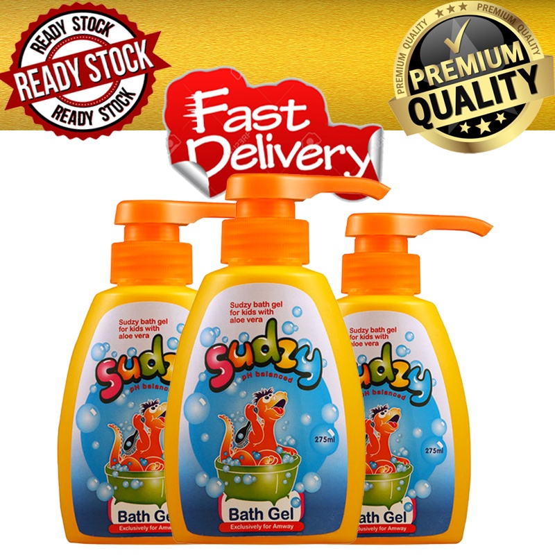 Sudzy PH Balance Baby Bath Gel 275ml Amway Pure Mineral Rich Aloe Vera
