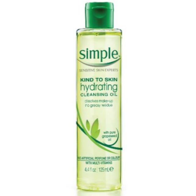 simple cleansing oil