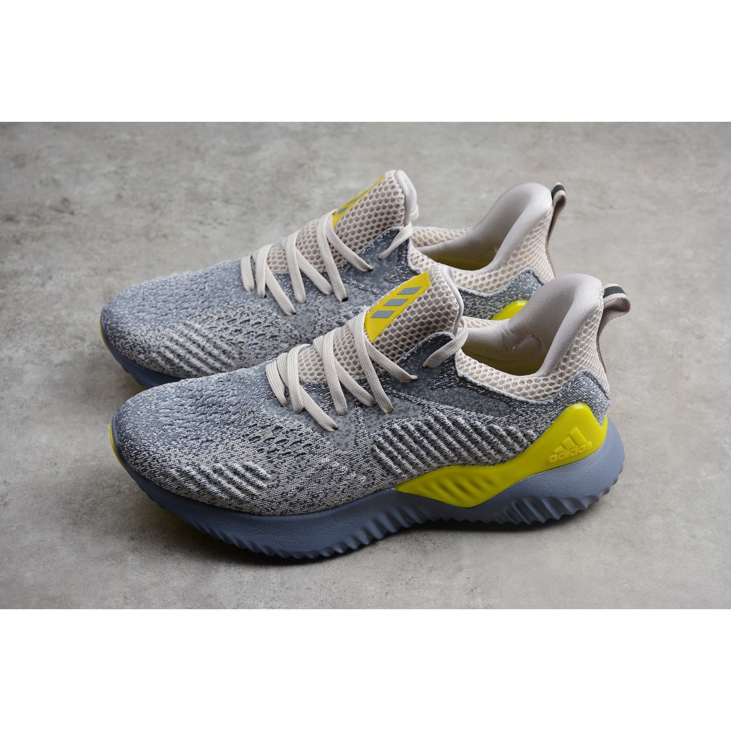 Mens Adidas Alphabounce Beyond 2 M Grey/Tan-Yellow Shoes AQ0576 | Shopee  Malaysia