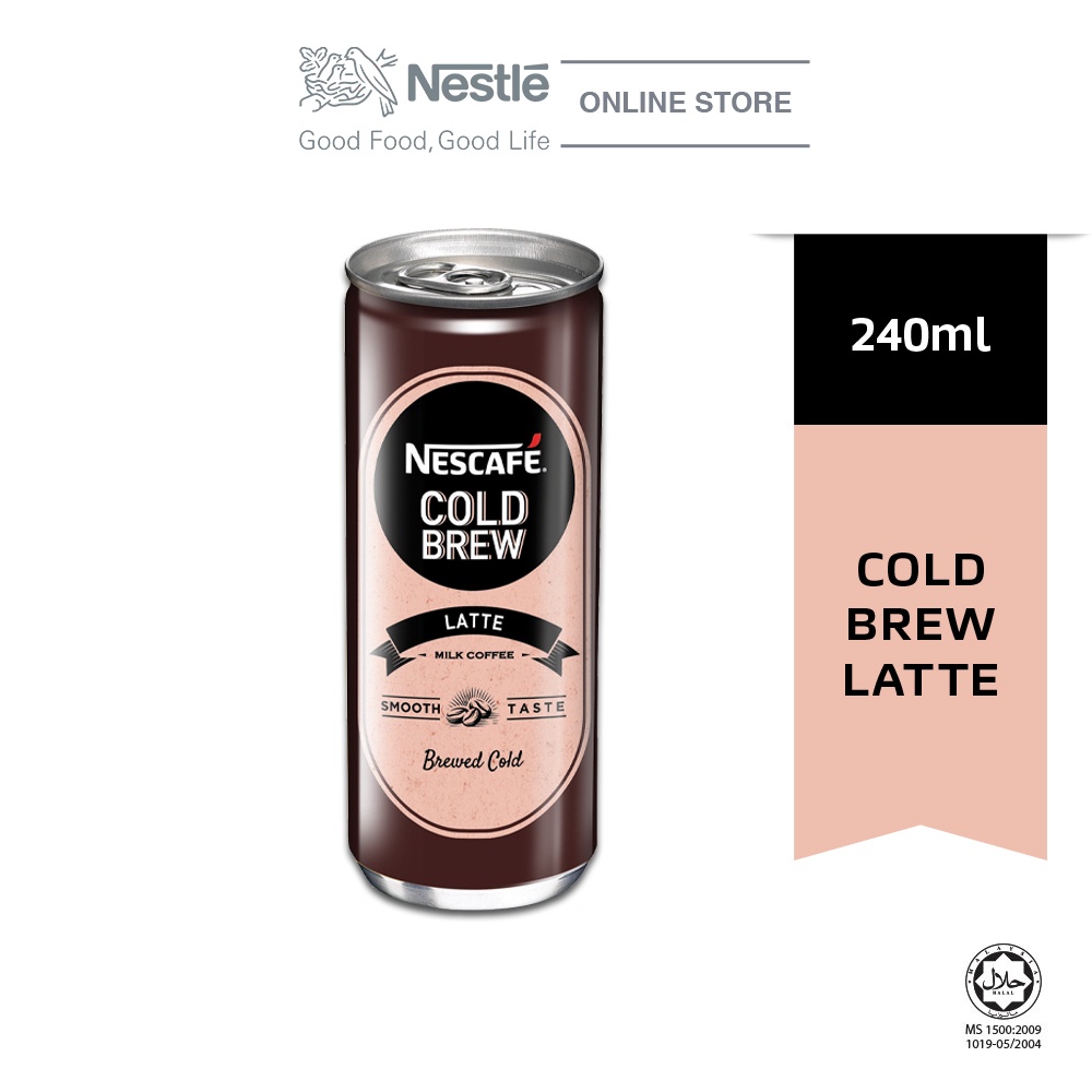 NESCAFE Cold Brew Latte (240ml) Shopee Malaysia