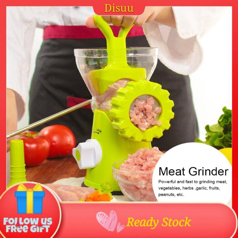 stainless steel hand crank meat grinder