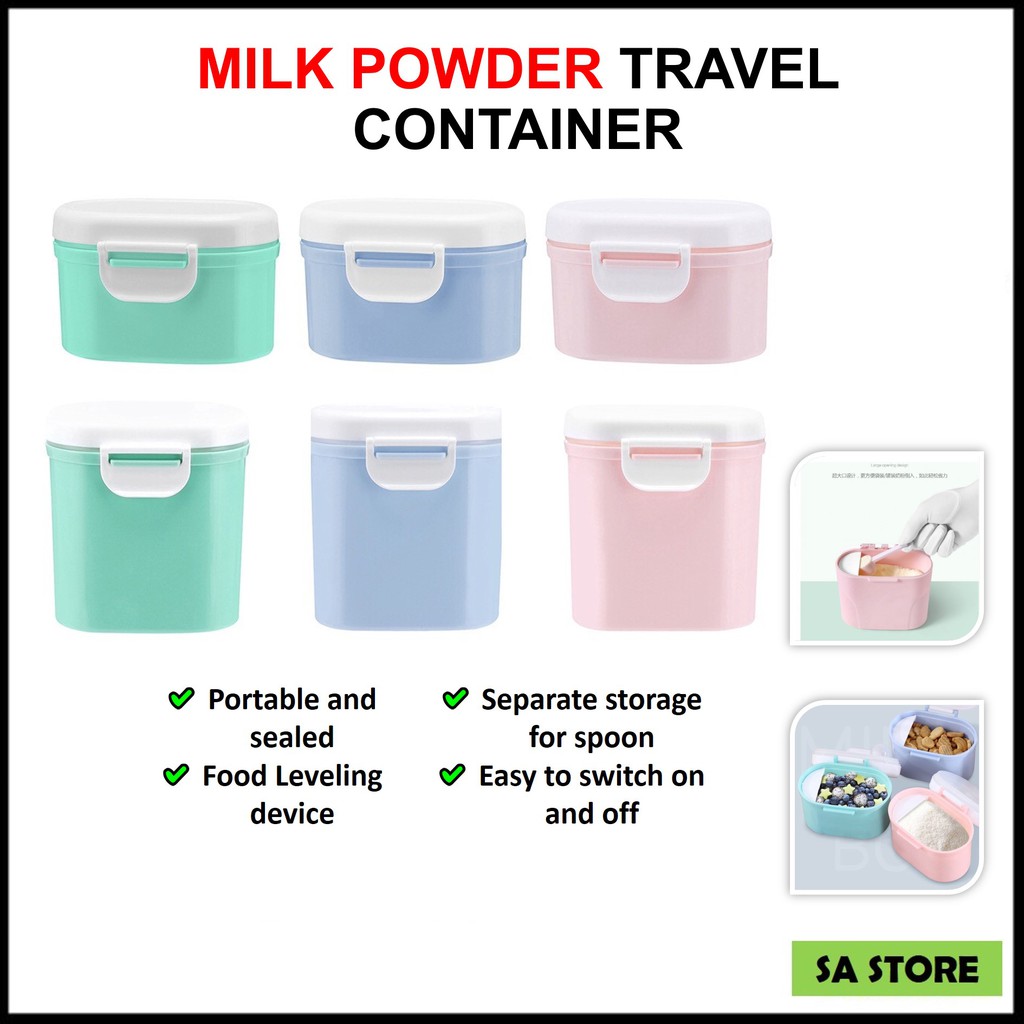 milk powder travel container