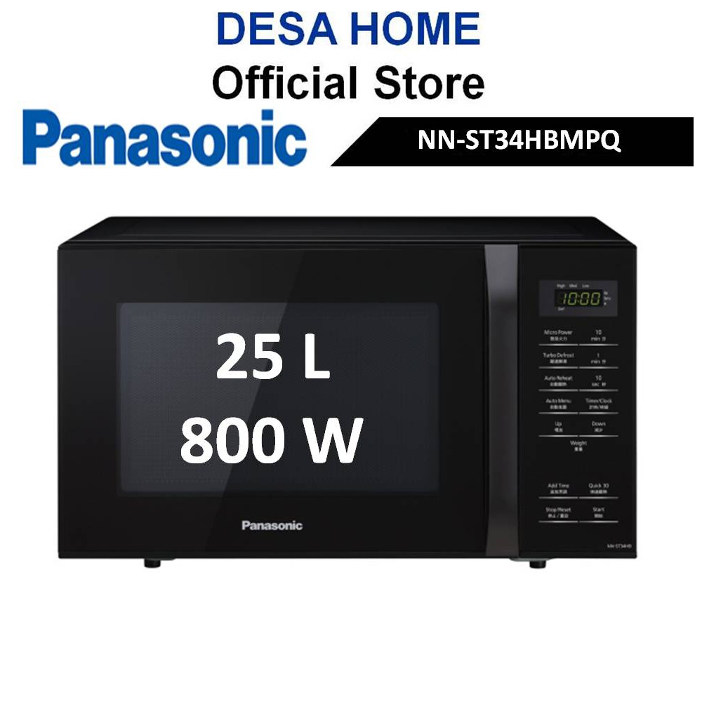 Panasonic Solo Microwave Oven (25L) NNST34HBMPQ Shopee Malaysia