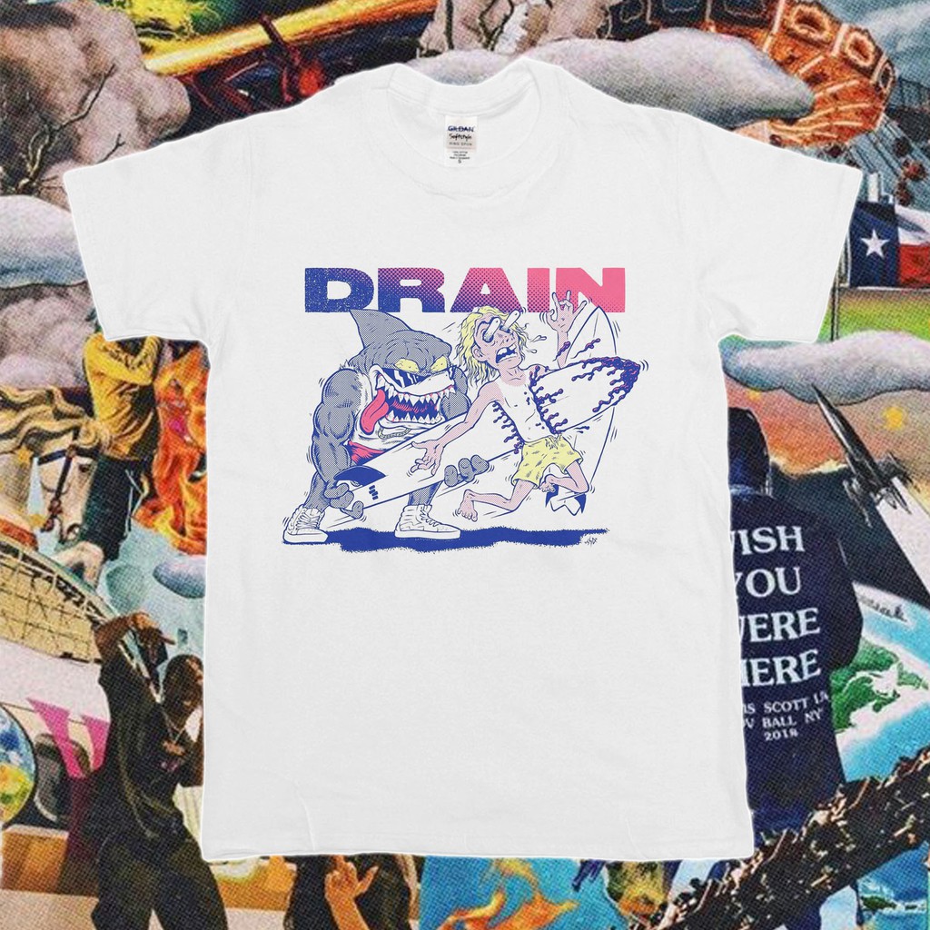 Drain T-Shirt Band / Band Shirt | Shopee Malaysia