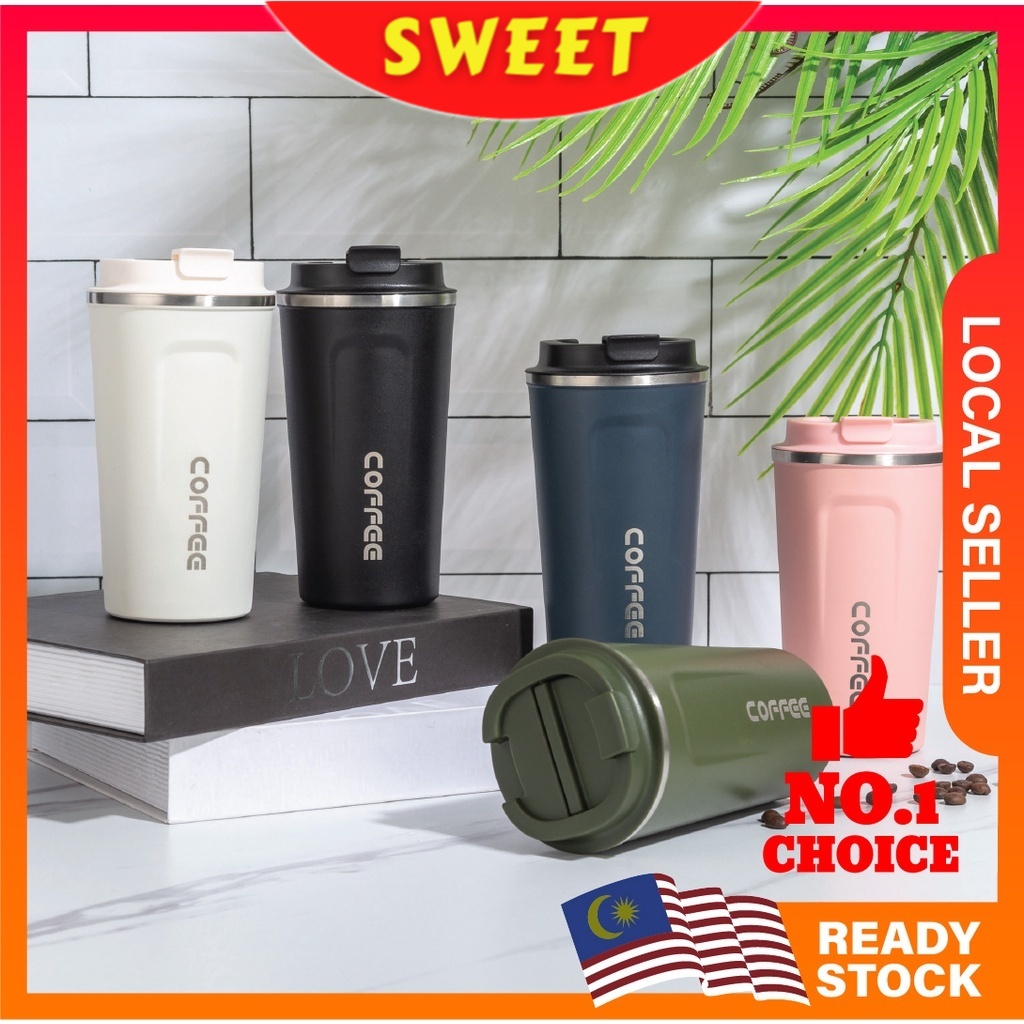 Style tumbler coffee mug thermos stainless steel plain vacuum thermal