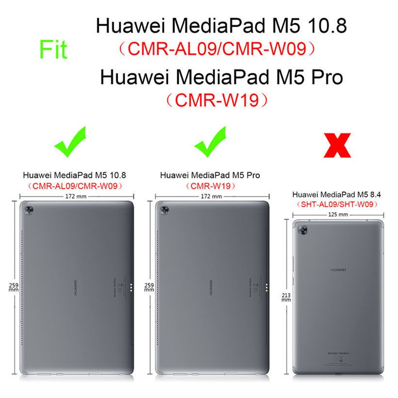 Case For Huawei MediaPad M5 Pro 10 10.8 CMR-AL09 CMR-W09 CMR-W19