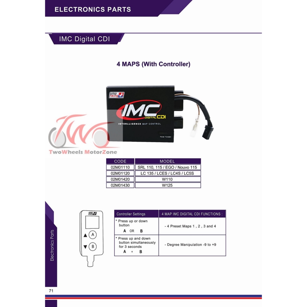 WAVE125 CDI UNIT RACING UMA RACING | Shopee Malaysia