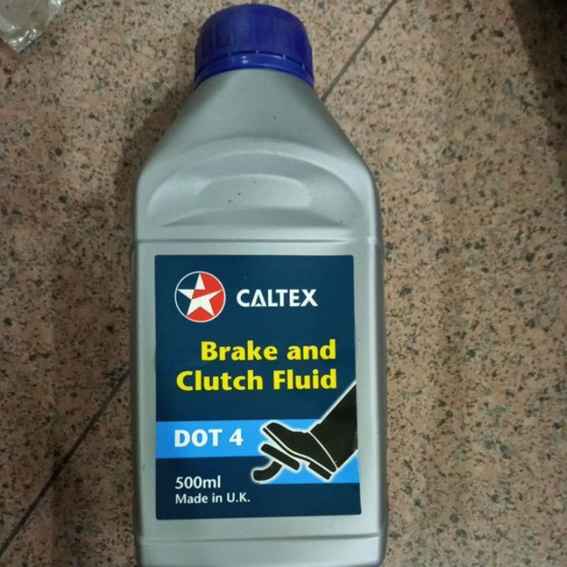 Caltex Brake and Clutch Fluid Dot 4 500ml Shopee Malaysia