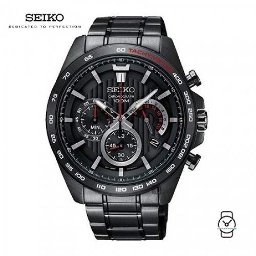 Seiko Gents SSB311P1 Chronograph Stainless Steel Watch | Shopee Malaysia