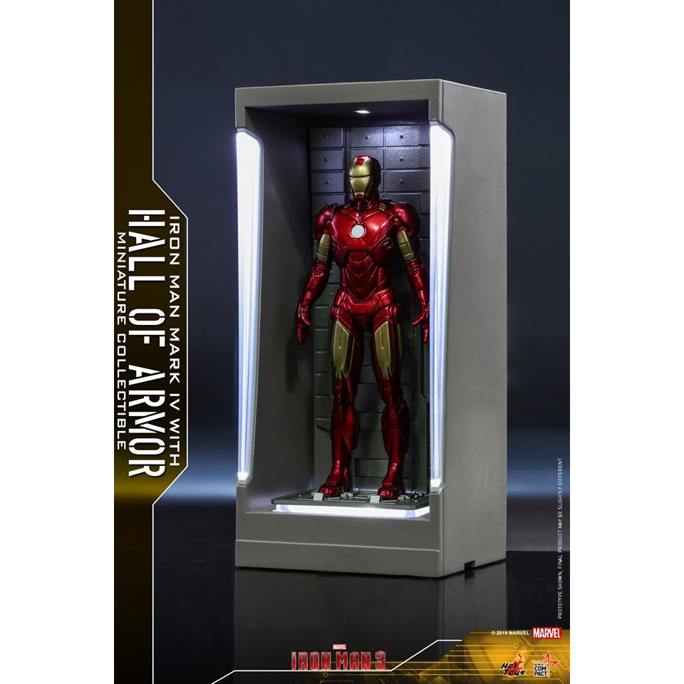 iron man hall of armor miniature collectible