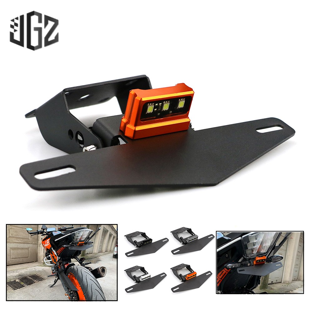 ktm duke 390 license plate holder