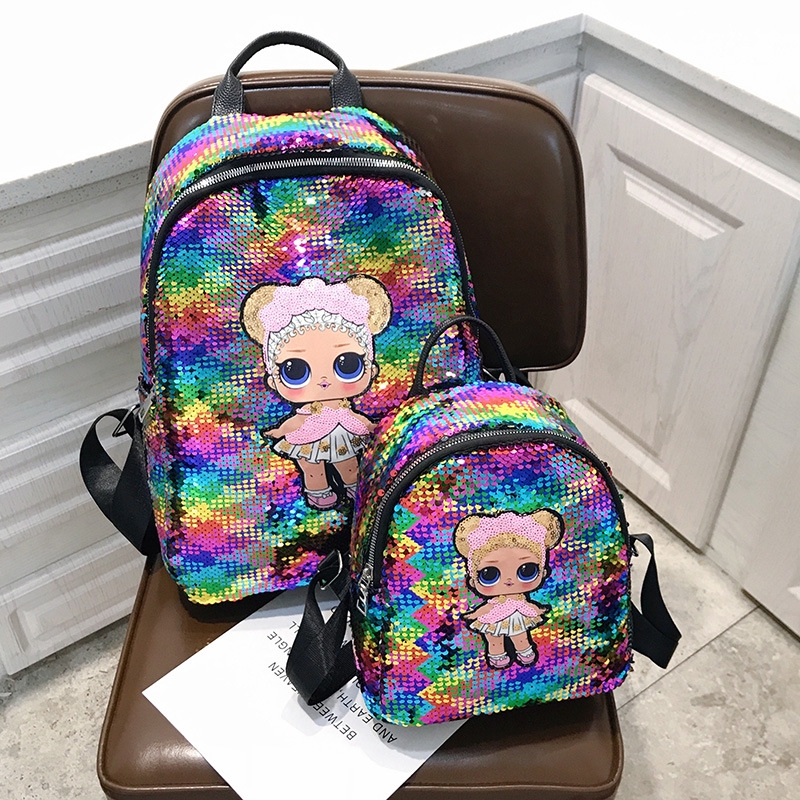 lol doll school bag