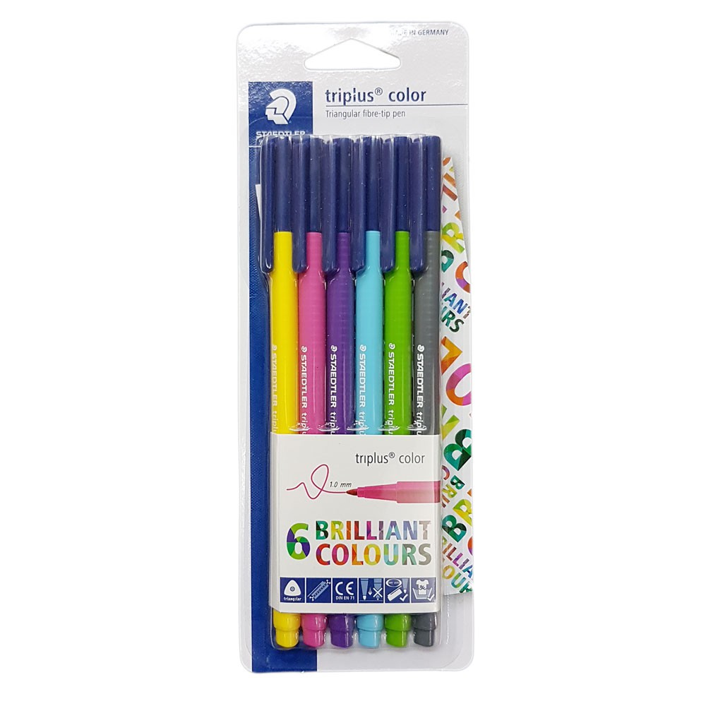 staedtler fine tip colouring pens