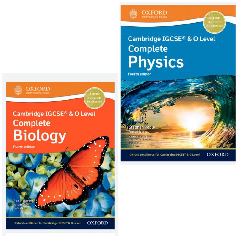 Buy Cambridge Igcse Complete Biology Physics Latest 4th Edition Seetracker Malaysia