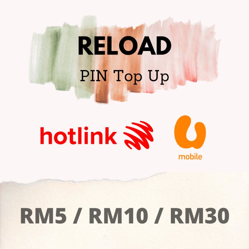 Reload Pin Top Up Digi Hotlink Malaysia Sim Card Mobile Phones My XXX