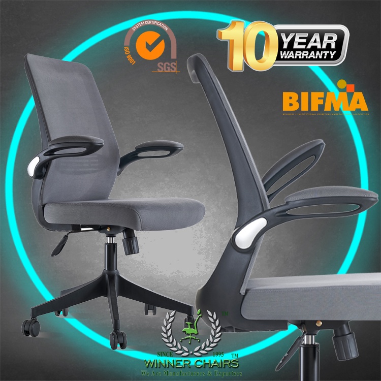 Ergonomic Office Chair WN 9508-BLK ( 10 Years Warranty ) Computer Chairs