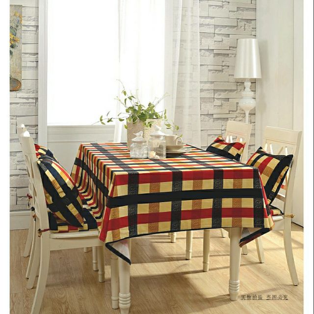 English Style Coffee Table Linen Fabric /Alas Meja English Style ...