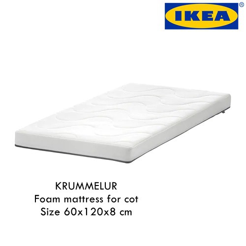 krummelur foam mattress for cot