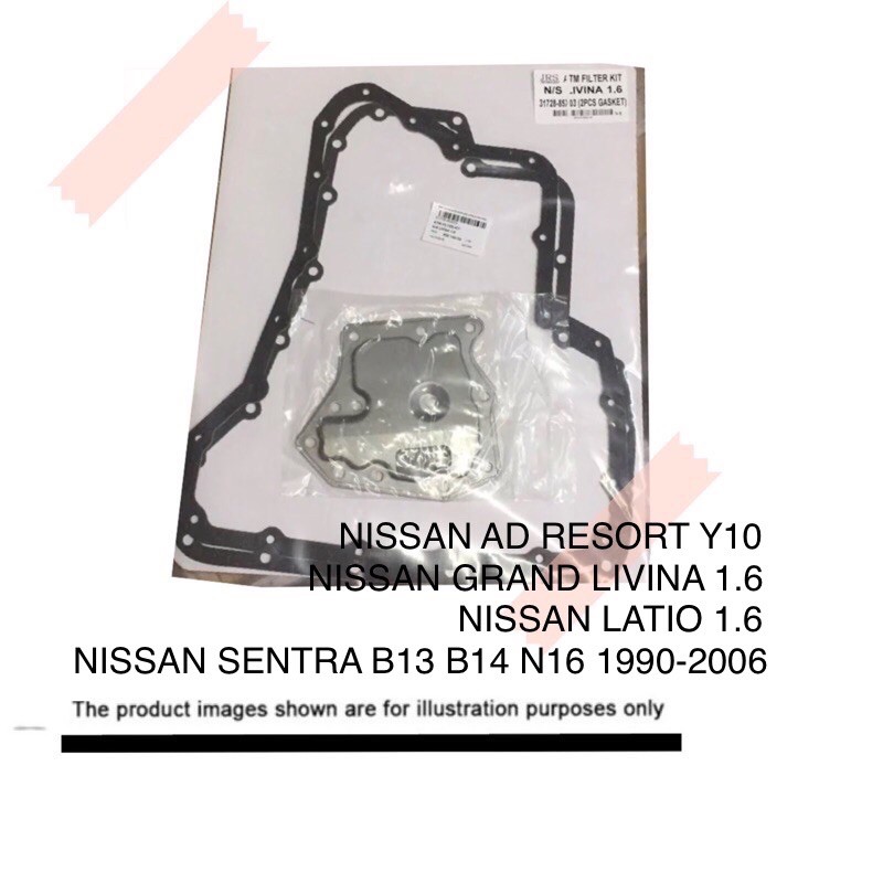 Nissan livina AUTO TRANSMISSION FILTER KIT SET NISSAN GRAND LIVINA