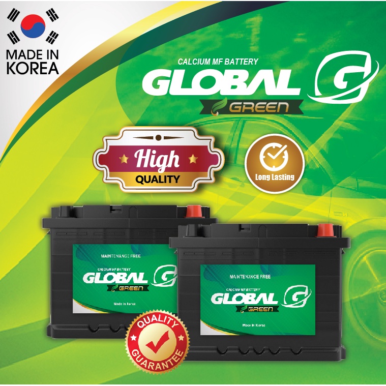 Global Green Mf M42 Efb Start Stop Battery Made In Korea For Perodua Bezza Advance Myvi Lagi Best And Etc Shopee Malaysia