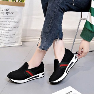 high heel platform sneakers