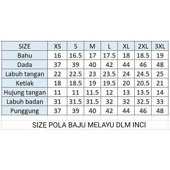 pola baju melayu moden slim fit