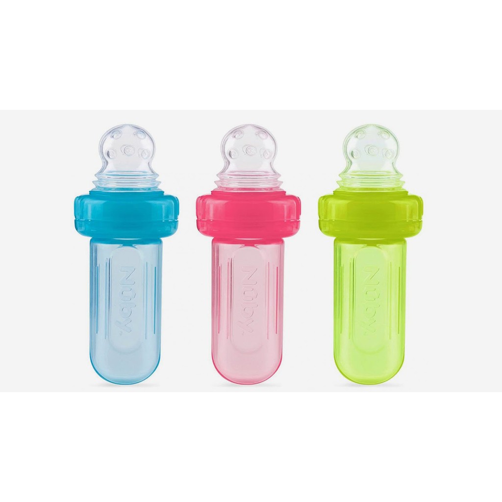 Nuby Mini Squeeze Feeder With Hygienic Cover Nb5577 Shopee