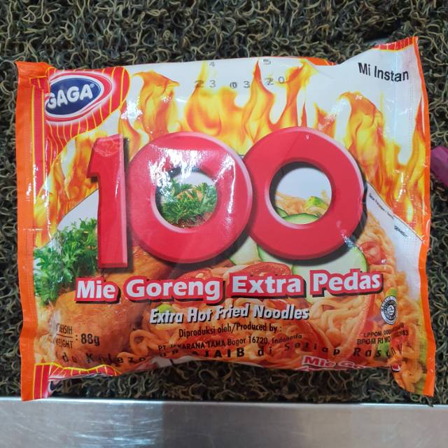 Gaga 100 Mie Fried Extra Pedas gr Gaga 100 Mie Goreng Extra Pedas gr Shopee Malaysia