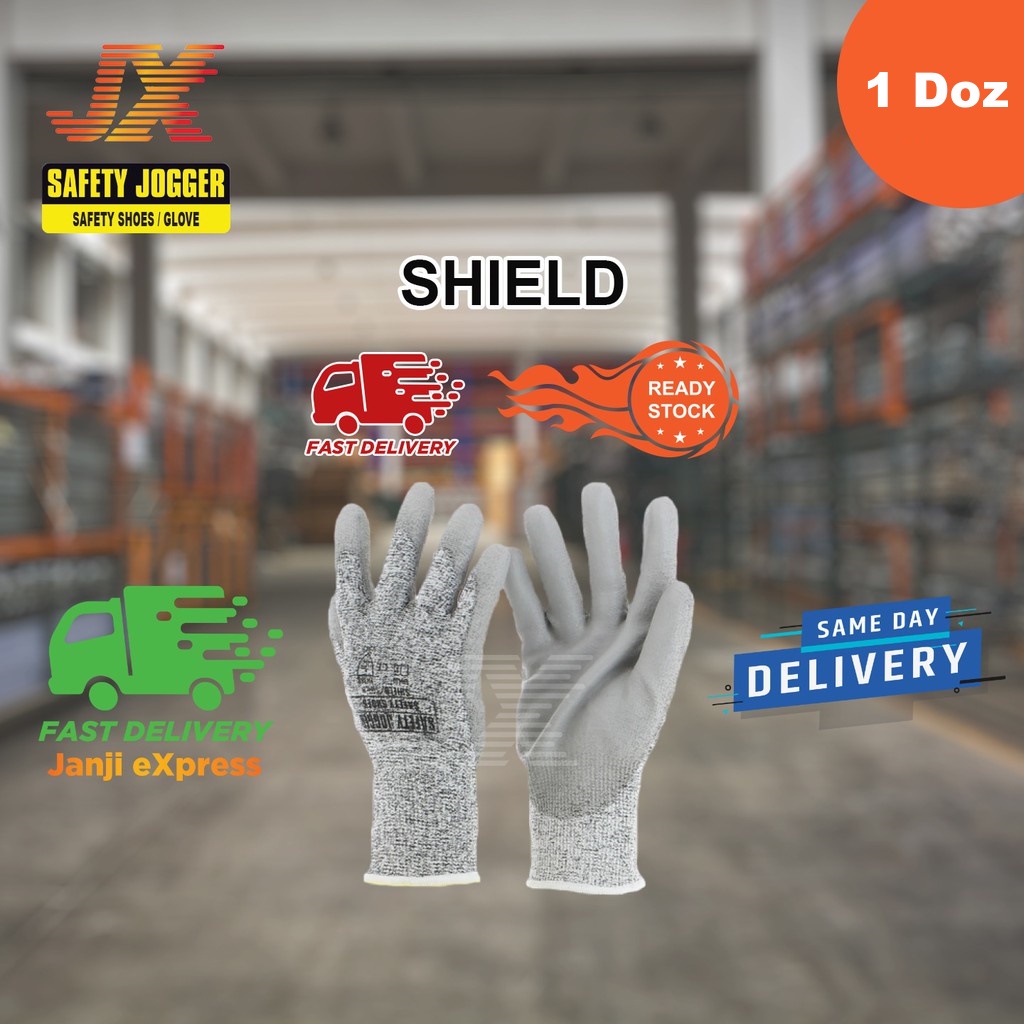 Safety Jogger Shield 4543 Anti-cut gloves 1 Dozen