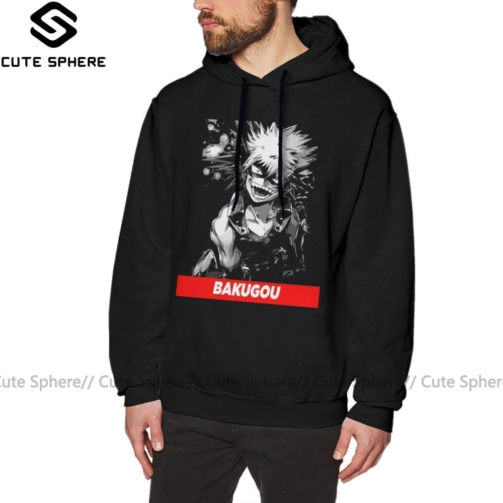 my hero academia hoodie bakugou