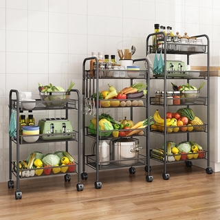 Troli Rak Dapur Letak Barang Beroda Bertingkat 3 4 5  Troli Rak Dapur Letak Barang Beroda Bertingkat 3 4 5
