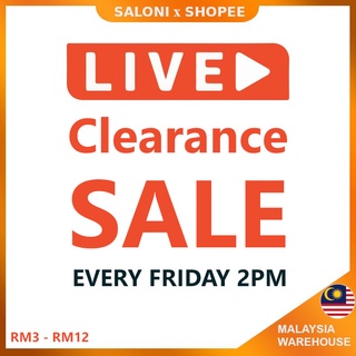 【SALONI LIVE OFFER】RM5 / For Live Order Only / Every Friday 2PM / 1.5 hour sales / Women Pyjamas Panties Bra T-shirt