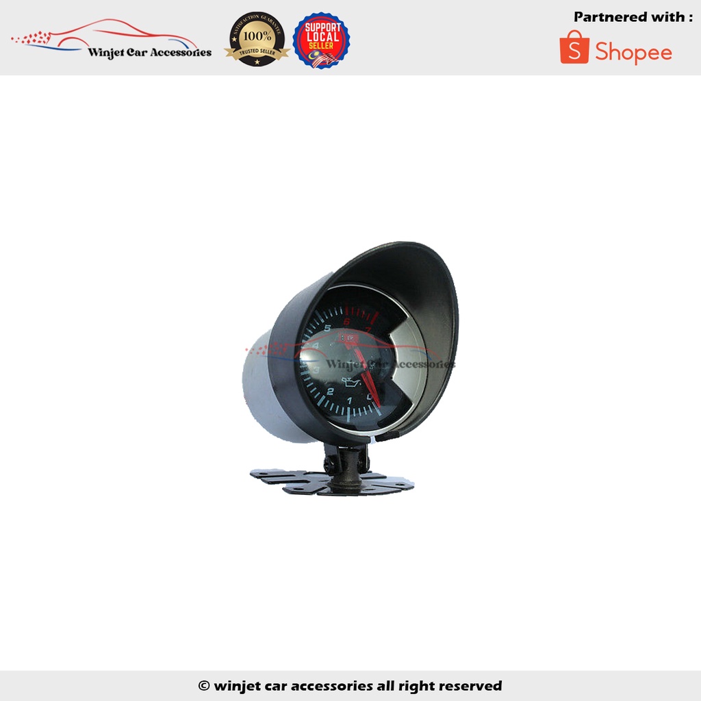 Defi Meter 2.5 Inch 60mm Defi BF Ket Oil Pump / Oil Pressure Volt Point