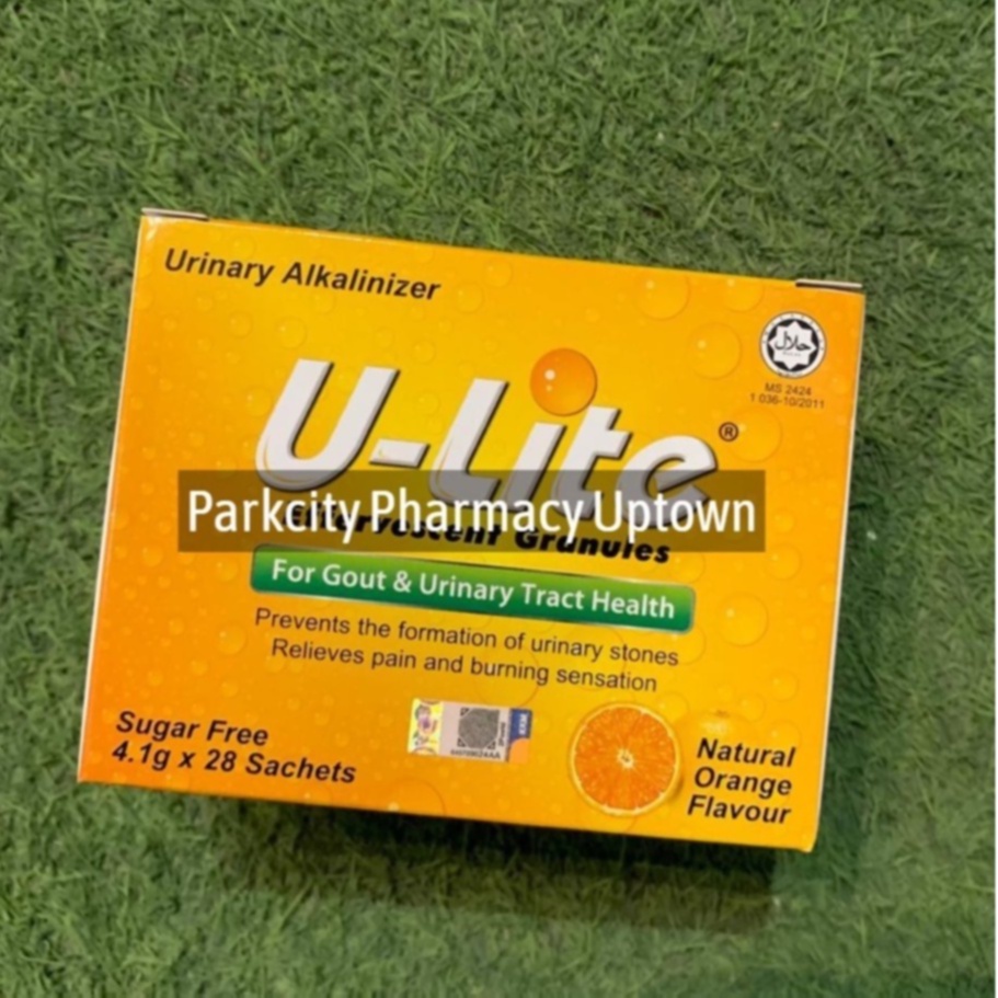 Buy U Lite Effervescent Granules Urinary Alkalinizer Natural Orange Flavour Sachets 4 1g X 28s Seetracker Malaysia