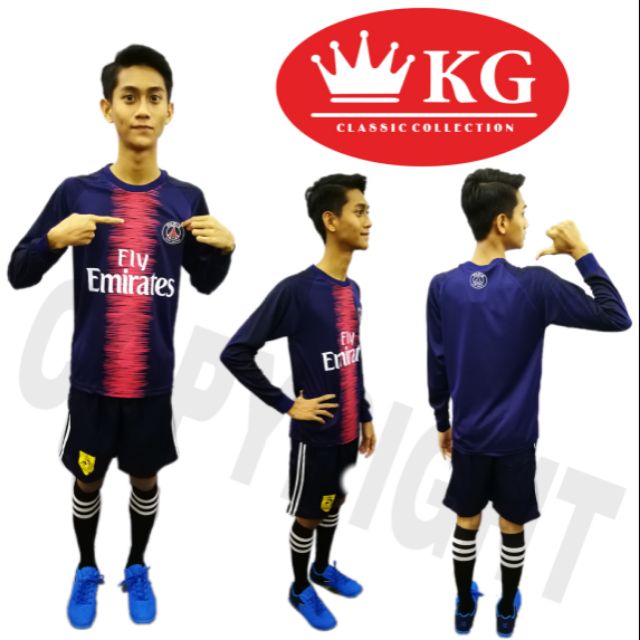  BAJU  BOLA JERSEY LENGAN PANJANG BAJU  SHJ LONG SLEEVES 