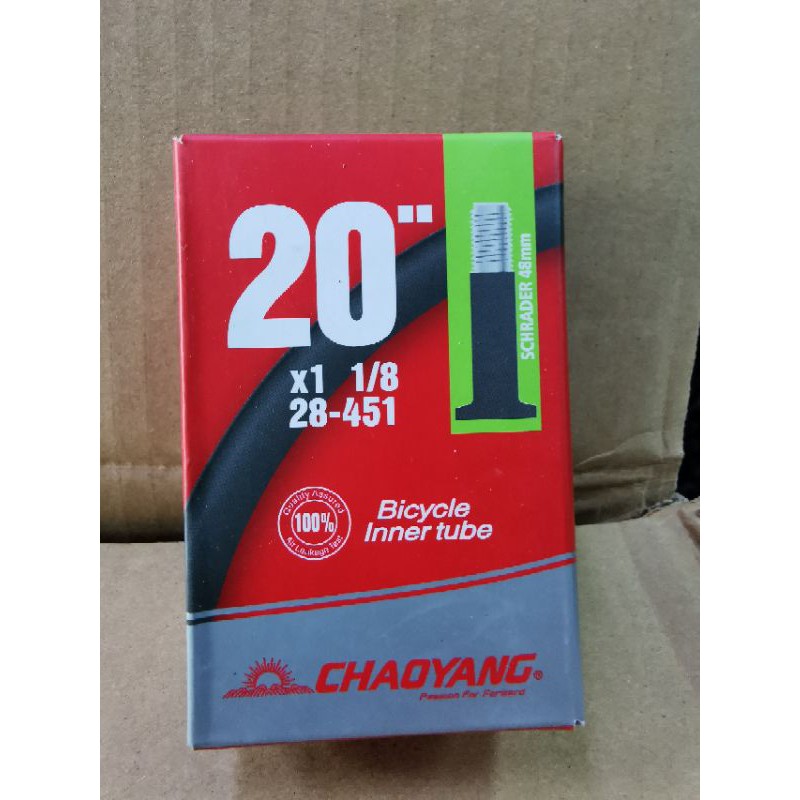 Bicycle Inner Tube 451 Chaoyang 1 1 8 48mm Scrader