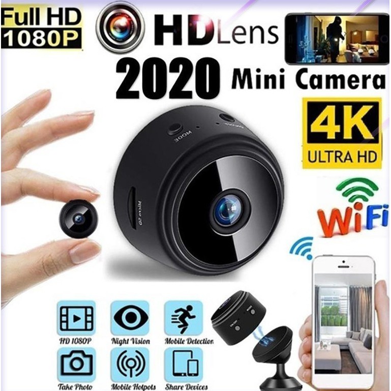 V380 Pro HD 1080P Hidden Spy IP Camera WiFi Wireless Network Monitor Security CCTV Cam