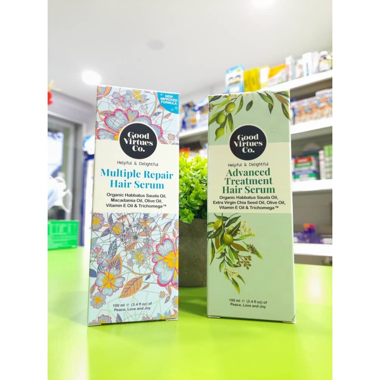 GOOD VIRTUES CO. (GVC) ADVANCE TREATMENT HAIR SERUM GVC Hair serum