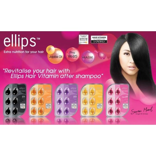 ELLIPS HAIR VITAMIN 6 CAPSULES1ML Shopee Malaysia