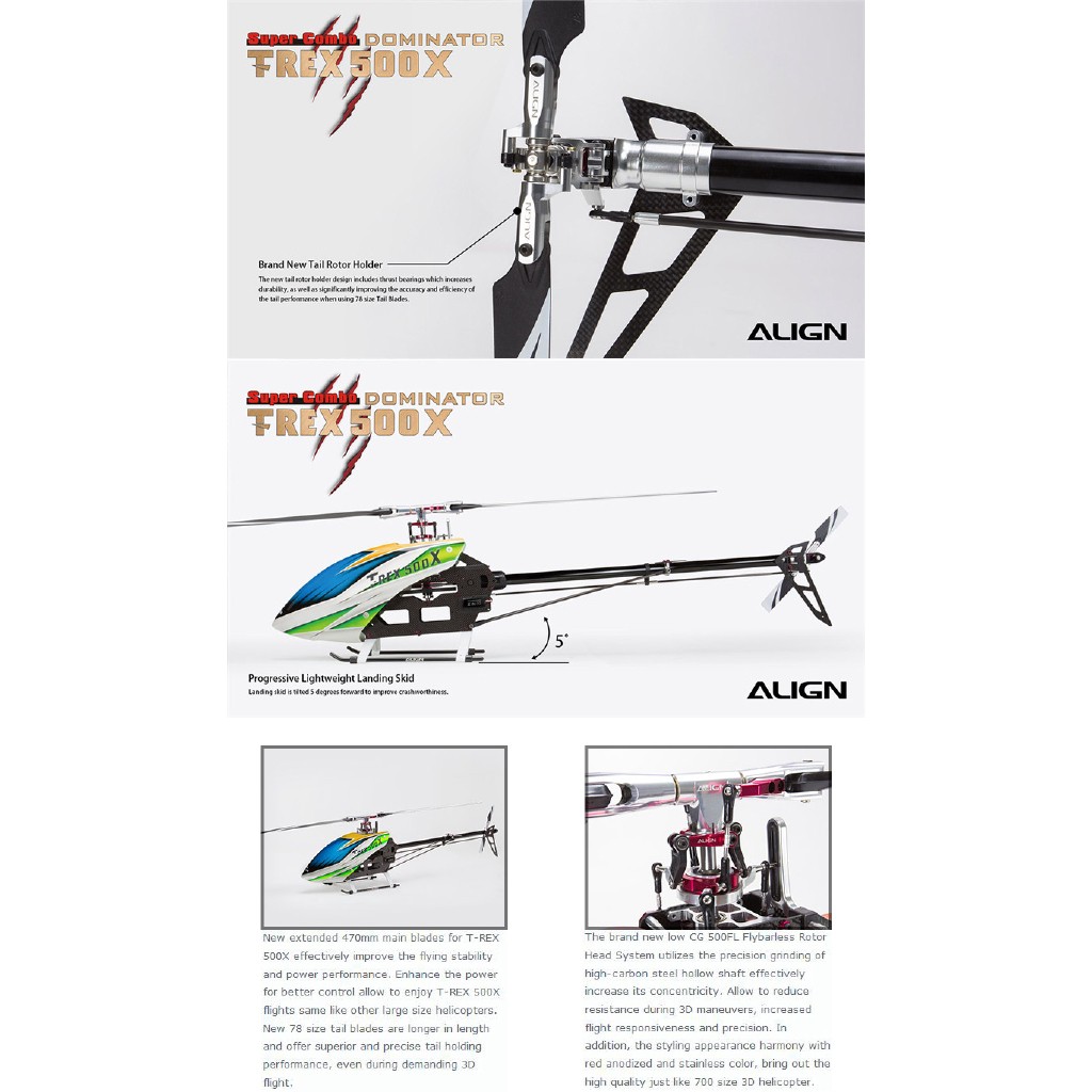 align trex 500x