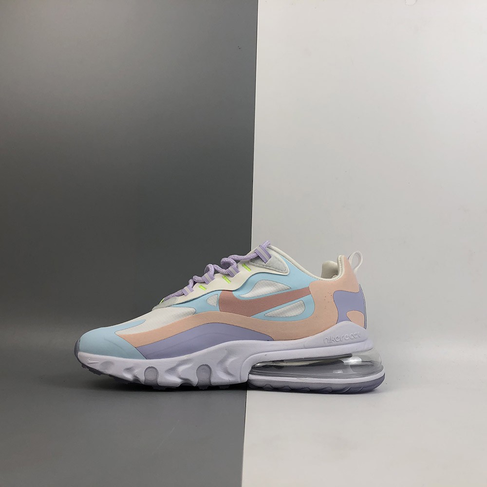 womens air max 270 react sail coral stardust