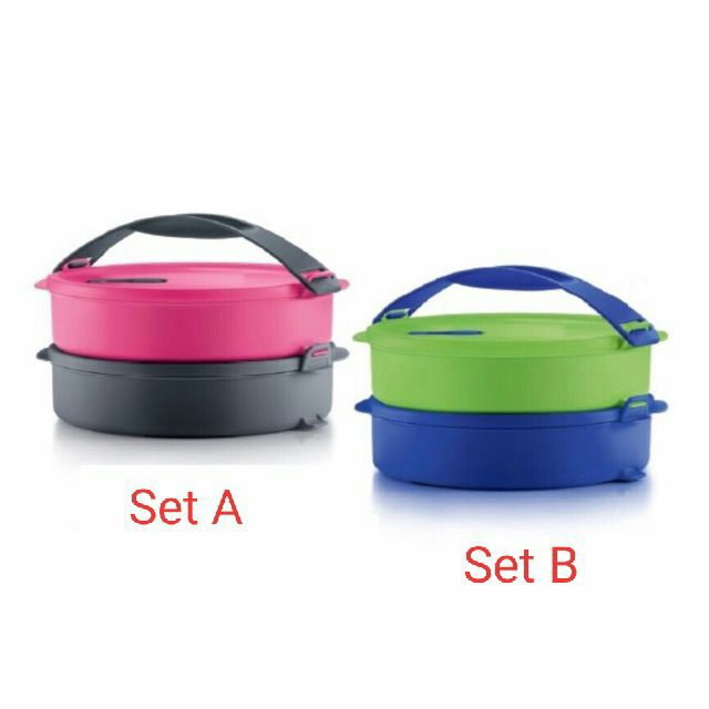 Tupperware Microwaveable Round Click To Go