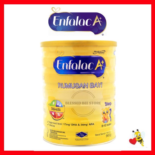 Enfalac A+ Step 1 Infant Formula 900g Tin (New Packing ...