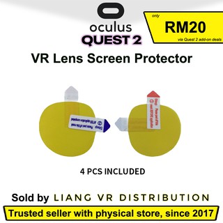 Oculus Quest 2 VR Lens Screen Protector (Protect Quest 2 VR Lens from Scratches)