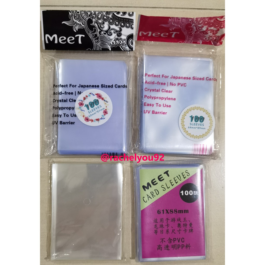 [OTHERS] MeeT KPOP PHOTOCARD POSTCARD SLEEVES Shopee Malaysia