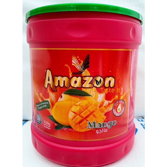 Amazon Mango  Instant fruits Flavoured powder Drink 2.25kg