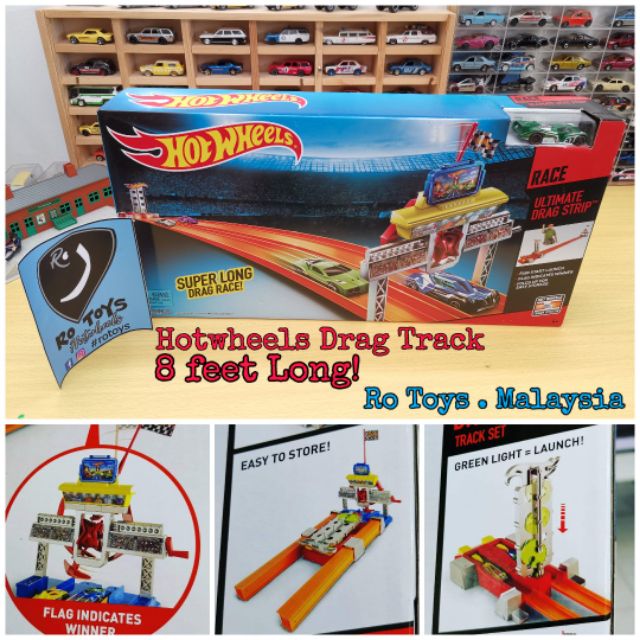 hot wheels drag race track