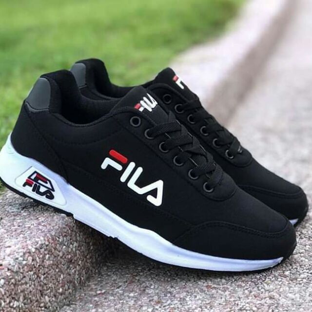 fila shoes for women black