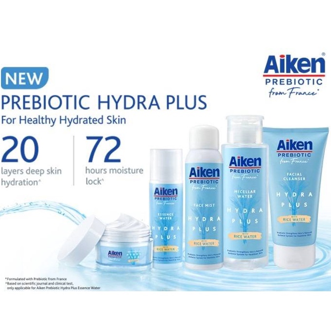 Aiken Prebiotics Hydra Set Prebiotic Hydra Plus Moisturiser 40g