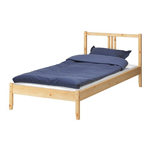 Ikea Fjellse Bed Frame Pine Luröy, Ikea Portable Bed Frame